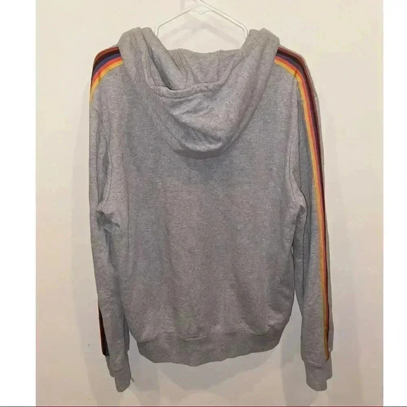 Paul Smith Gray Hoodie 'artist Stripe' - Picture 4 of 9